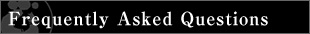 Frequently Asked Questions