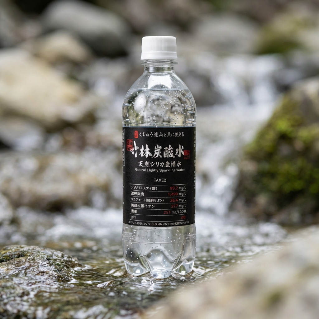 竹林炭酸水 年間定期購入
